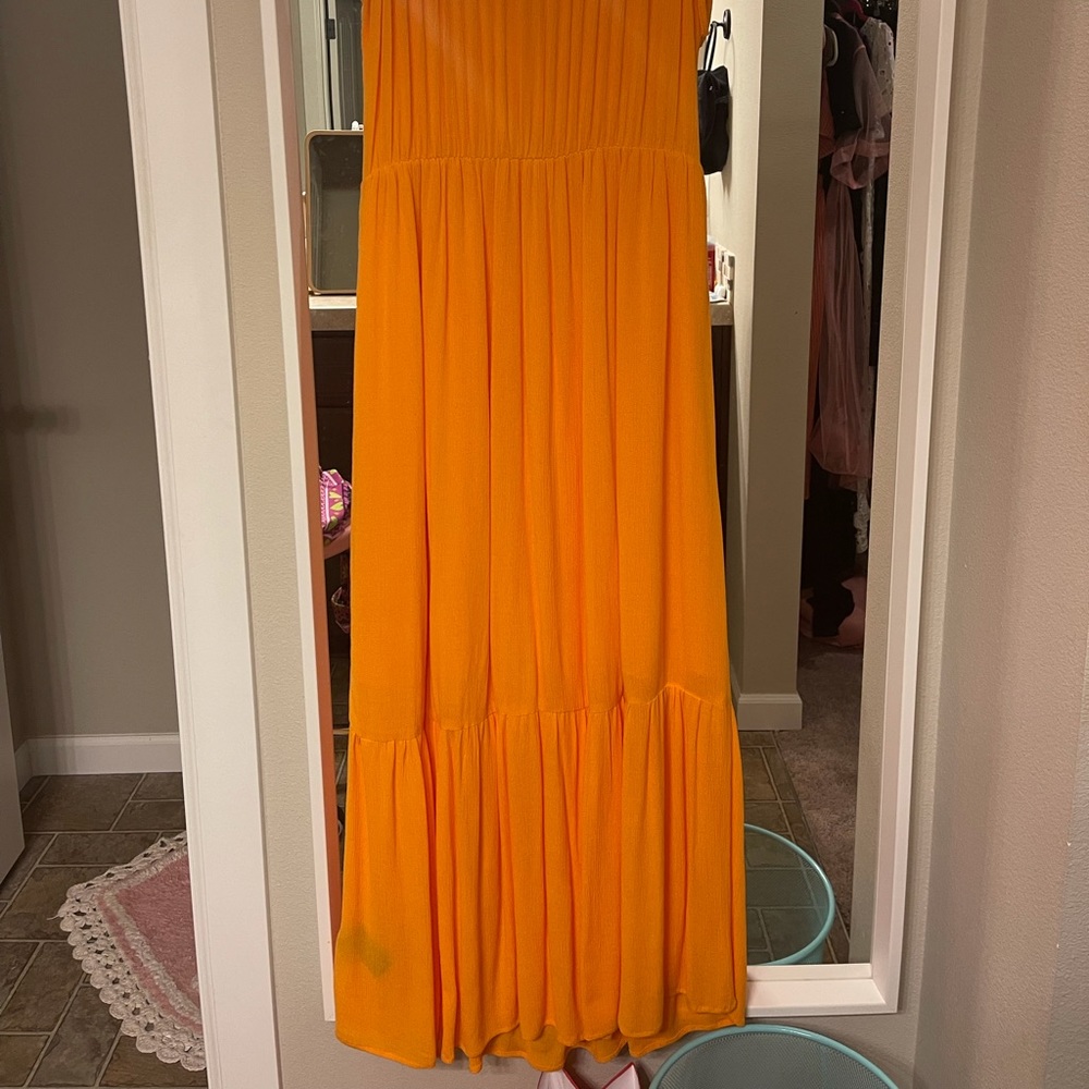 & other stories orange maxi dress - Picture 3 of 3